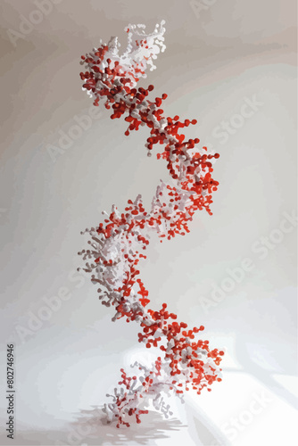 DNA vector illustration