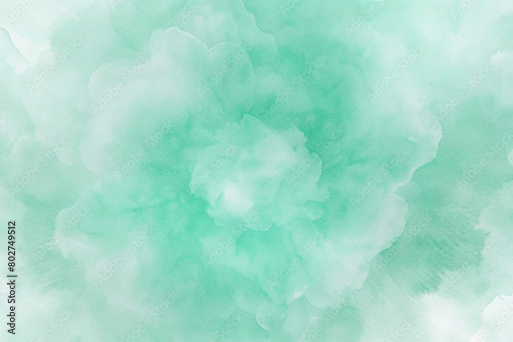 Powdered Mint Wash: Light mint green shades with a powdery, soft-focus effect, adding a delicate touch to designs.
