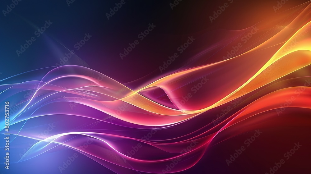 Digital abstract wave background, template for business banner, formal backdrop, abstract design element for tech, AI, data, audio, graphics, presentation, and more Digital abstract wave background, template for business banner, formal backdrop, abstract design element for tech, AI, data, audio, graphics, presentation, and more