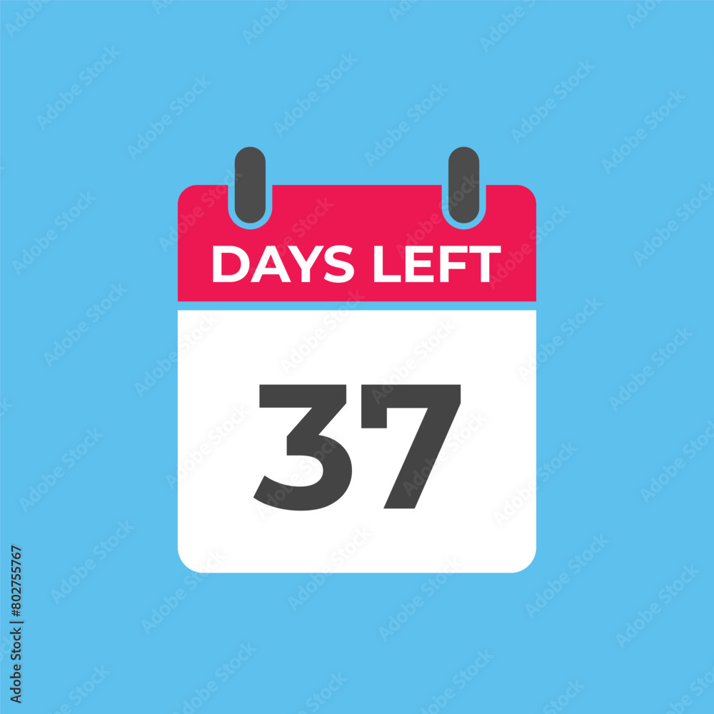 37 days to go countdown template. 37 day Countdown left days banner design. 37 Days left countdown timer
37 days to go countdown template. 37 day Countdown left days banner design. 37 Days left countdown timer