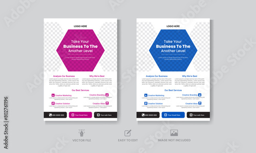 Modern Flyer Design Template