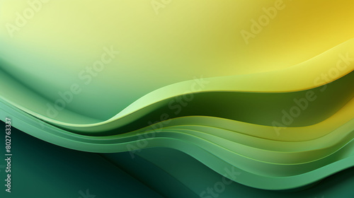Dynamic fluid color gradient background, abstract KV main visual business PPT background