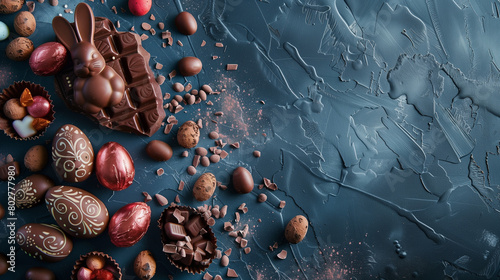 acorns on a table food sweet chocalate  egg ester benny 