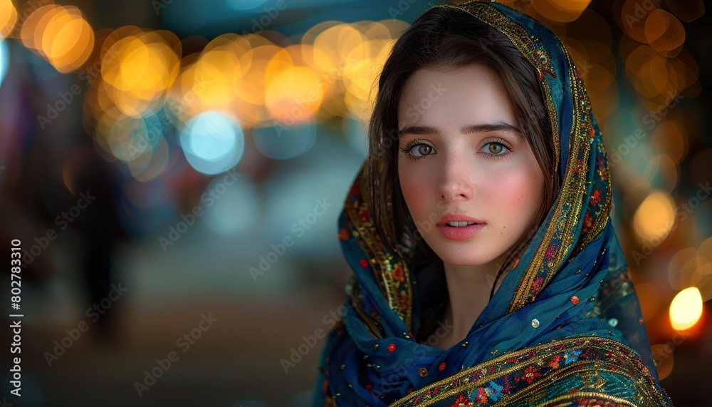 portrait of a woman in the city portrait of a woman in the city