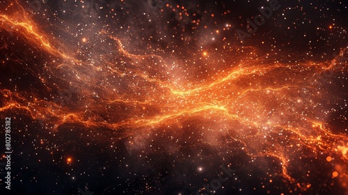 Space Burst Background,cosmic web background
