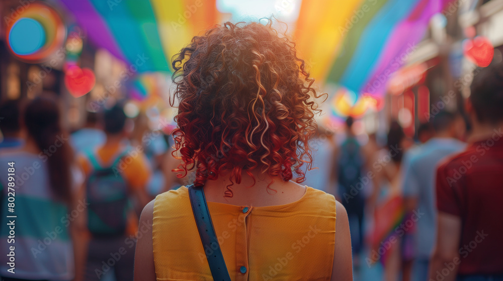 Obraz premium Pride month campaigns may include various events such as parades, marches, festivals, workshops, and educational initiatives