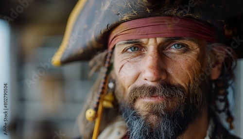 man bearded pirate 