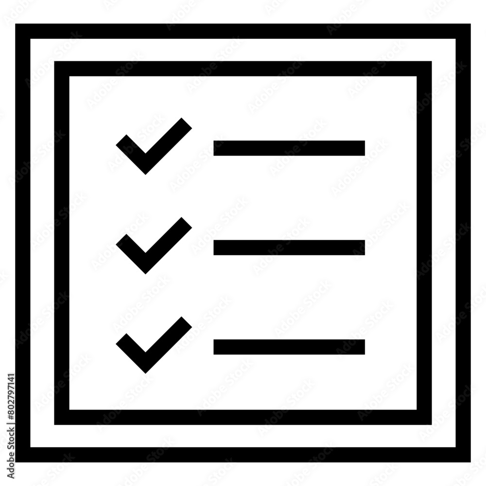 Clipboard, checklist, report, survey or agreement icon Clipboard, checklist, report, survey or agreement icon