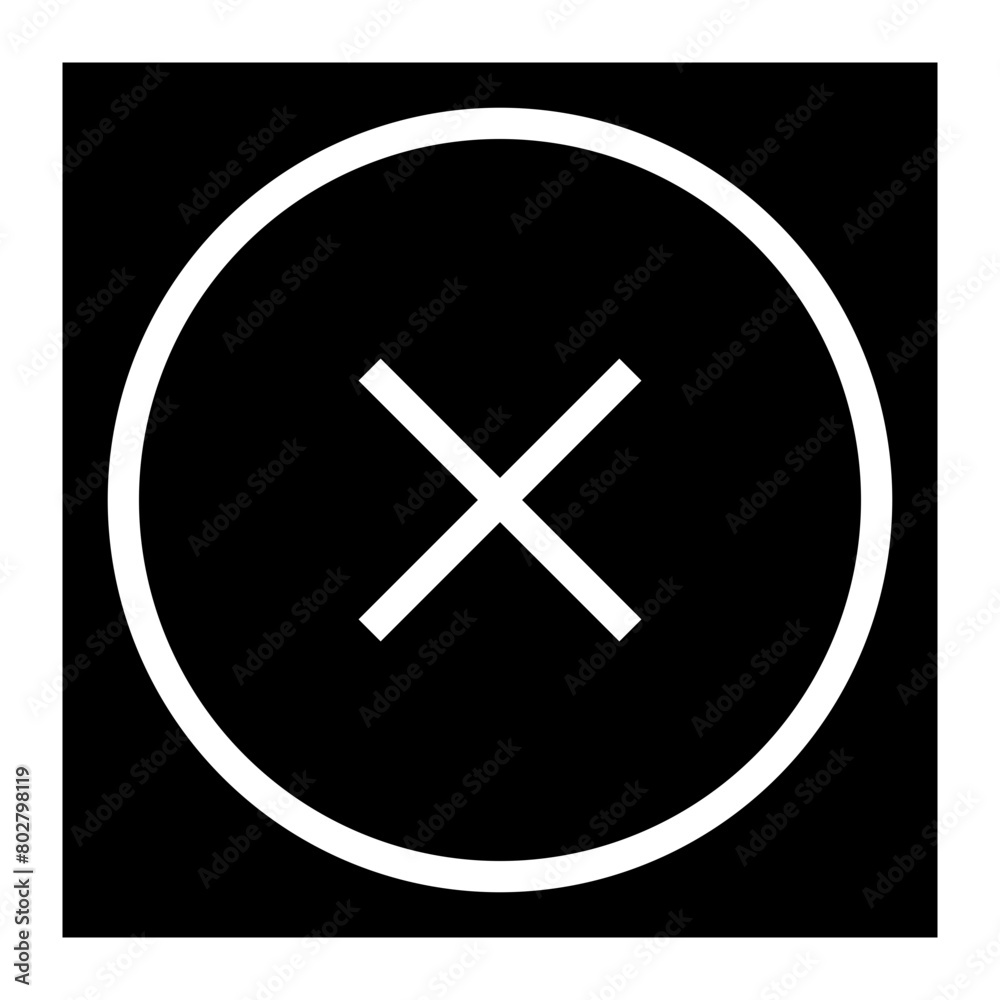 Close icon. Delete icon vector. cross sign Close icon. Delete icon vector. cross sign