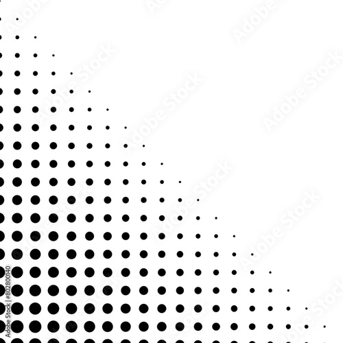 Halftone Dot Corner