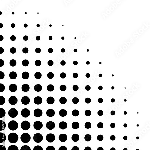 Halftone Dot Corner