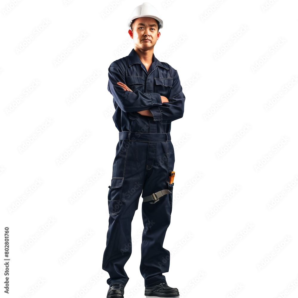 PNG image asset of constructor with projects hat. PNG image asset of constructor with projects hat.