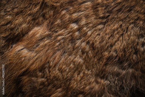 Detailed view of a furry animal's fur, suitable for various design projects