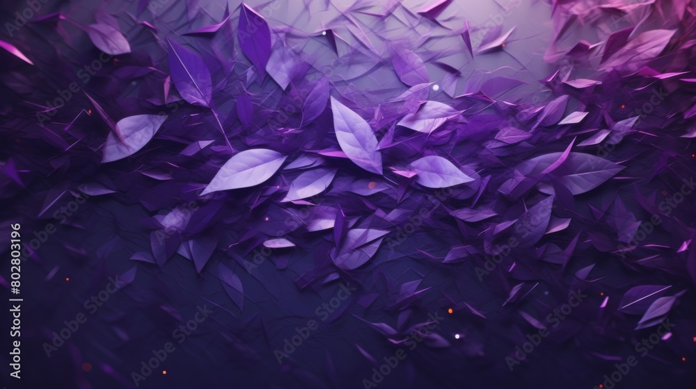 Mystical Purple Leaves Mystical Purple Leaves