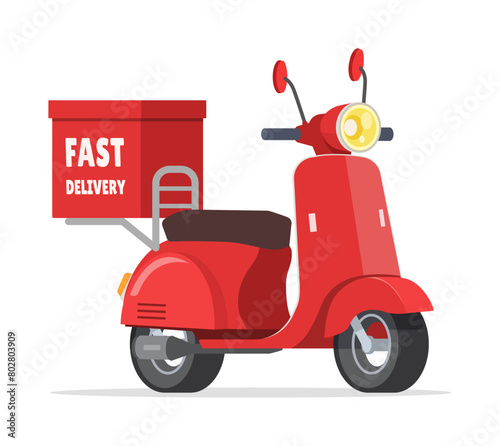 retro scooter motor with delivery package good quality design