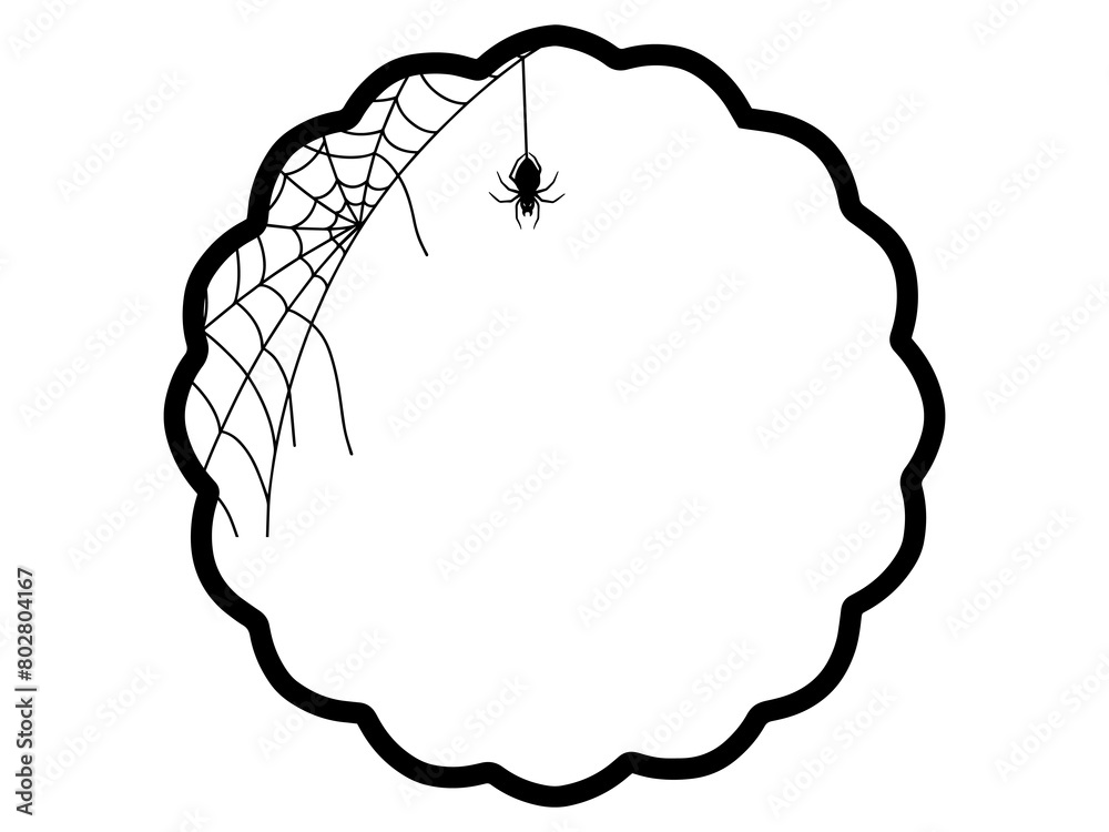 Halloween Frame Background with Spider Webs
Halloween Frame Background with Spider Webs