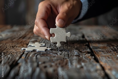 A puzzle piece completing the marketing strategy picture