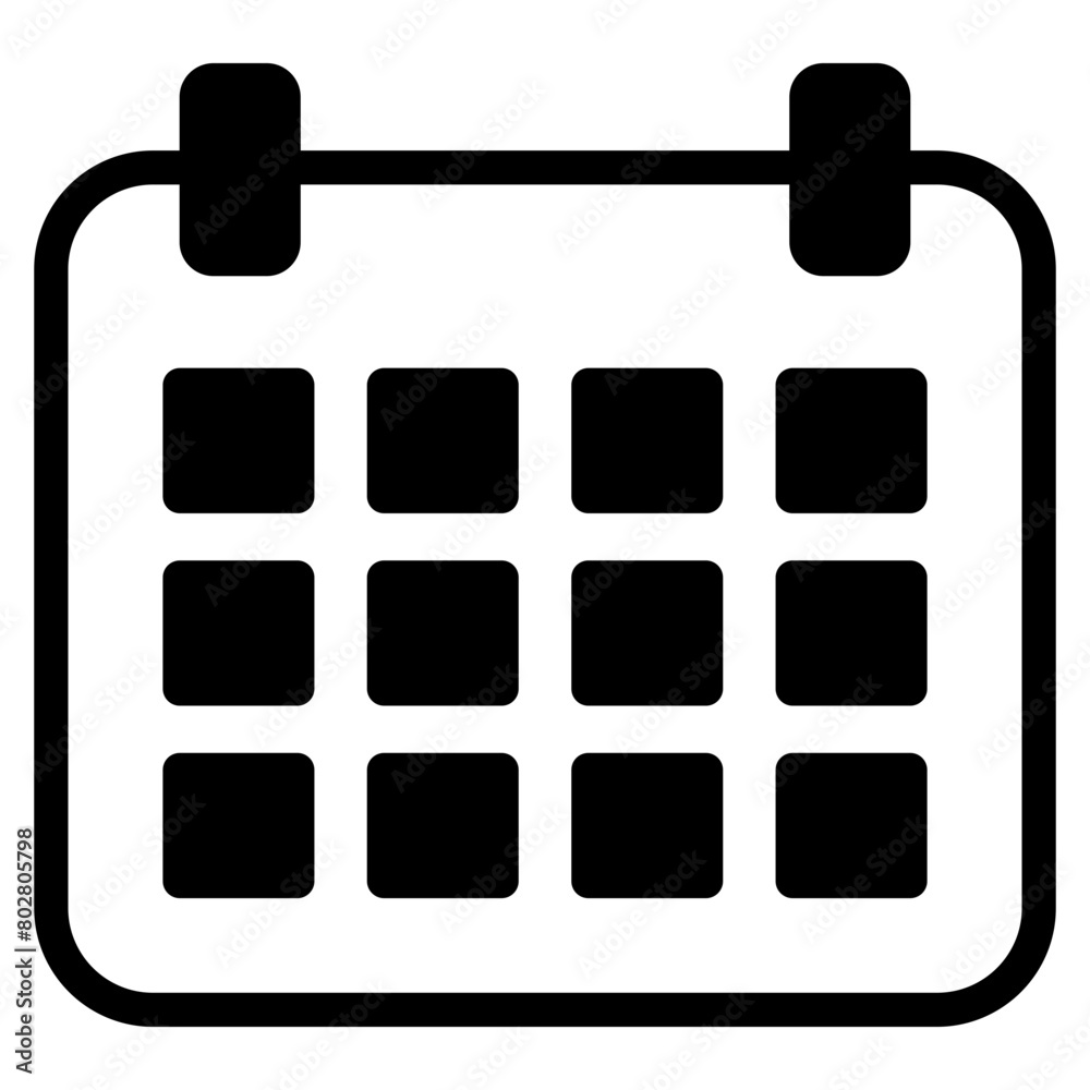 Calendar or appointment schedule icon Calendar or appointment schedule icon
