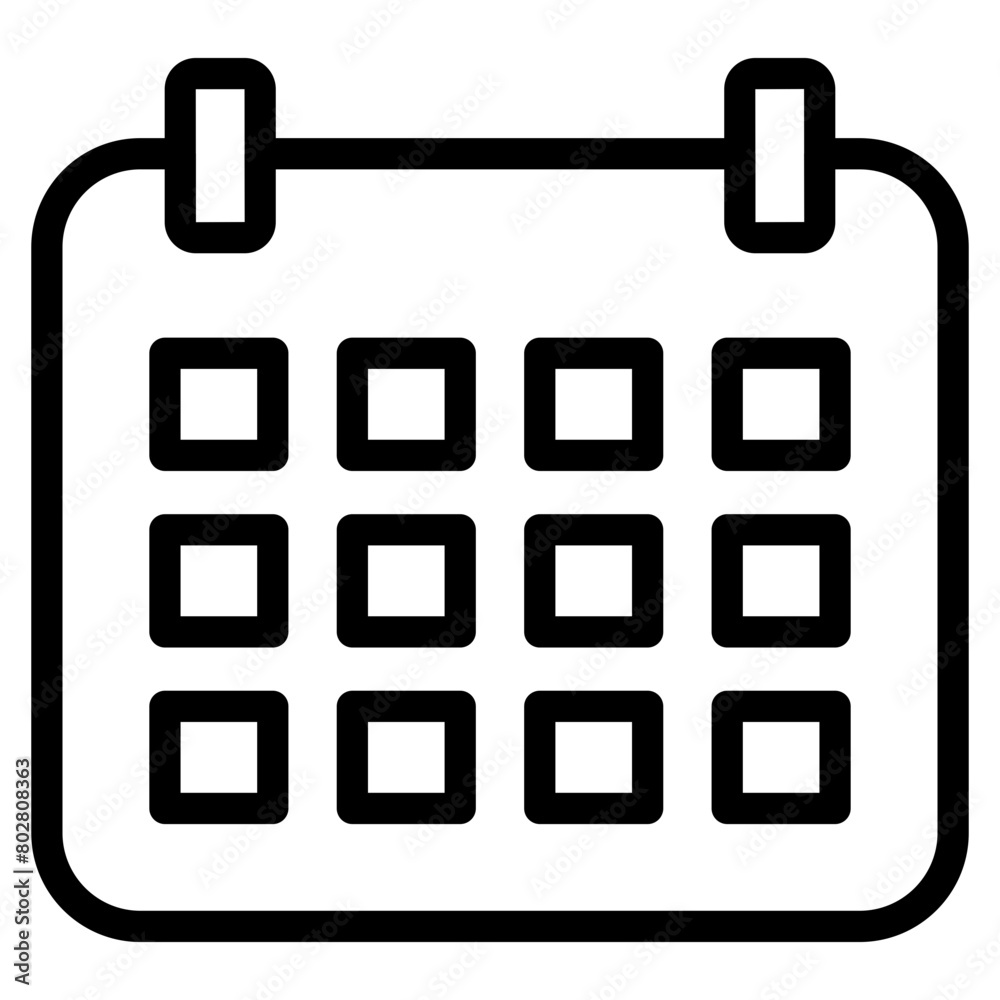 Calendar or appointment schedule icon Calendar or appointment schedule icon