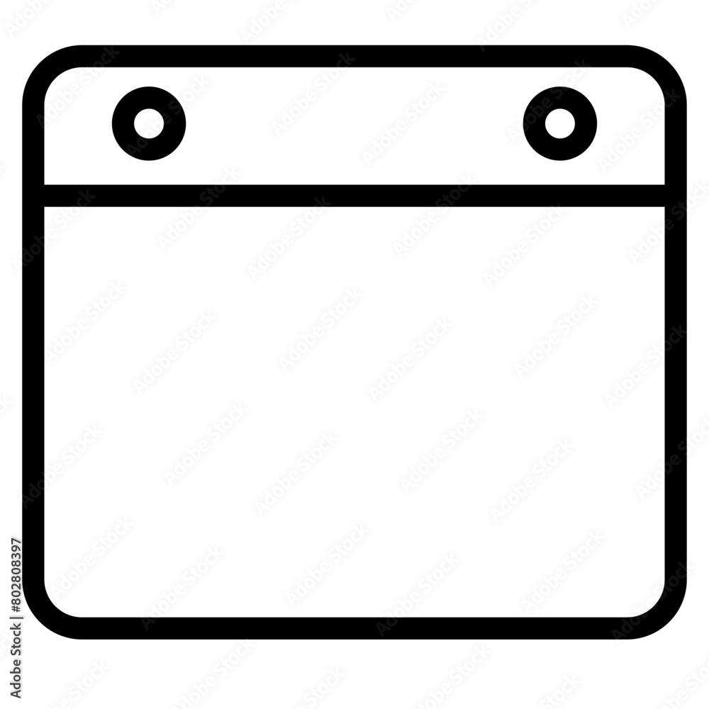 Calendar or appointment schedule icon Calendar or appointment schedule icon