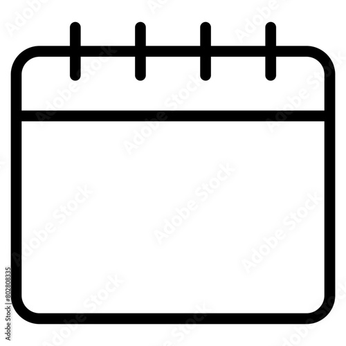 Calendar or appointment schedule icon