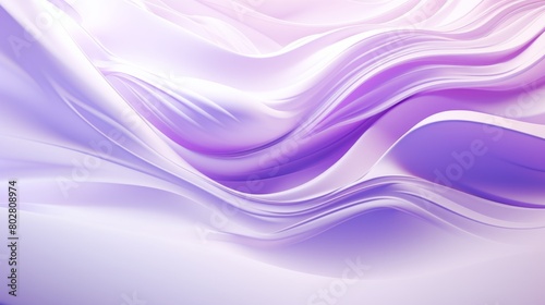 Serene Purple Waves