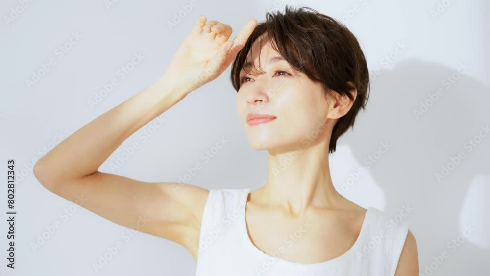 30代女性　uvケアイメージ