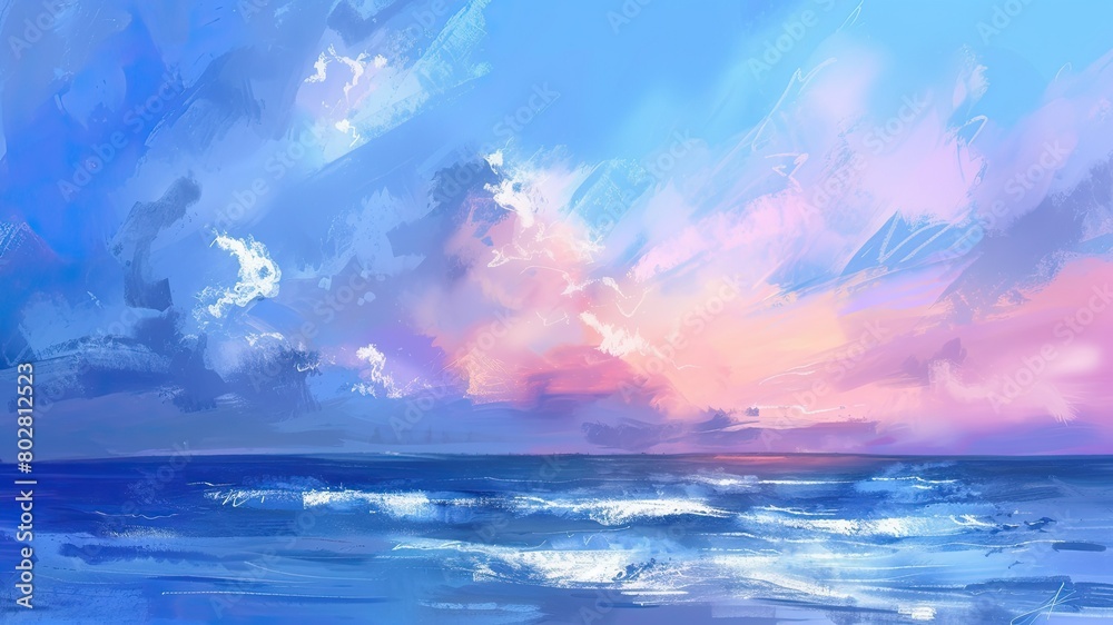 Fototapeta premium ビーチのアブストラクト_4