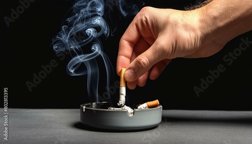 cigarette in hand