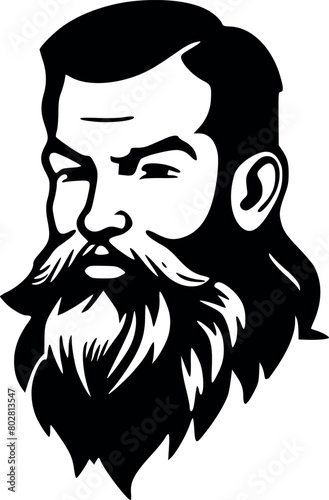 logo per salone di parrucchiere uomo donna 01