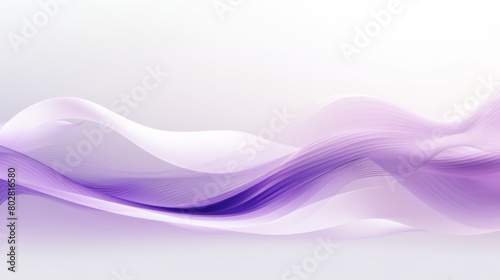 Purple Wave Abstract Background