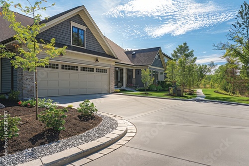 home inspector examining the garage