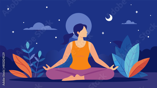 A soothing evening yoga flow incorporating gentle poses and deep stretching to unwind and release tension from the body before bedtime..