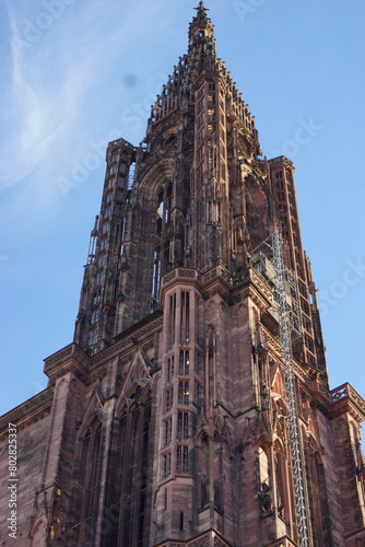 Das Straßburger Münster das größte Sandsteingebäude der Welt 