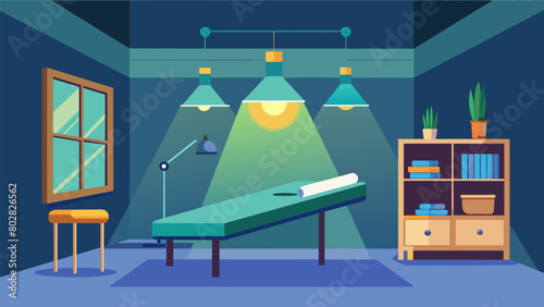 Soft adjustable lighting allows patients to customize their treatment space to their personal preferences promoting a sense of control and comfort.