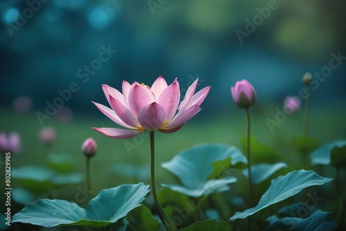 pink lotus flower