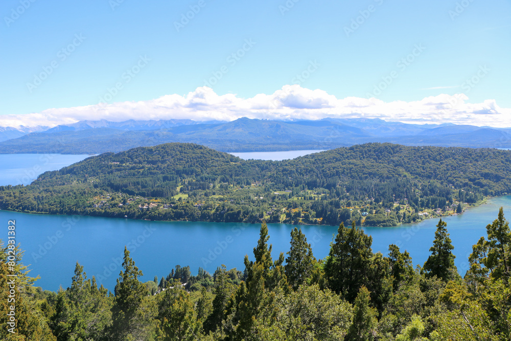 lake in the mountains