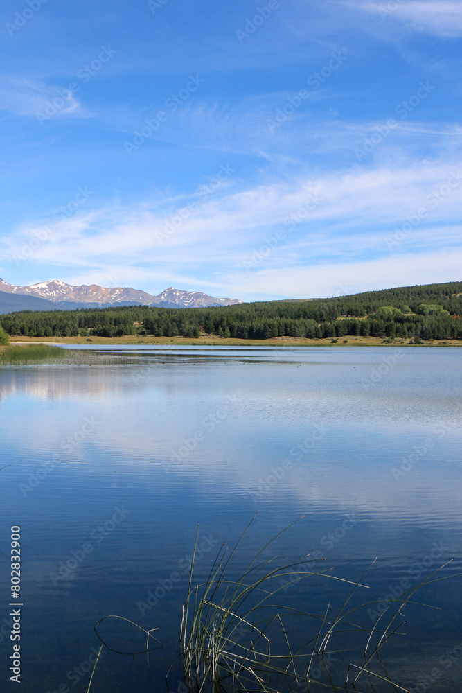 Lake reflection 