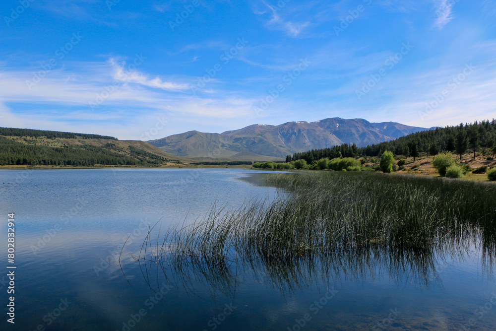 Lake reflection 