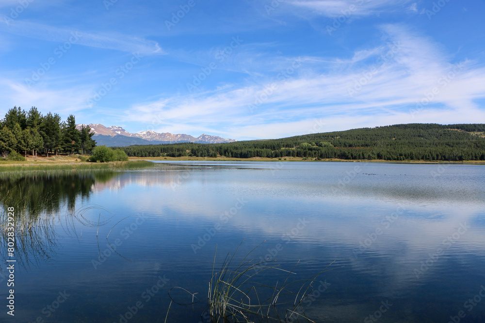 Lake reflection 