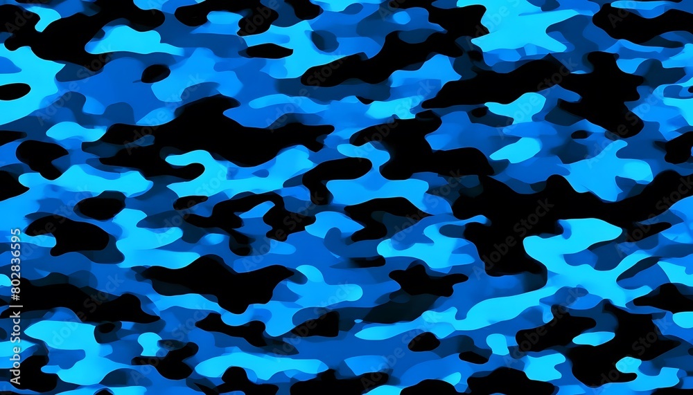
blue camouflage background, army navy pattern, shape texture, wallpaper