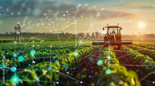 Wallpaper Mural  sustainable technology innovations enhancing agricultural practices. Torontodigital.ca