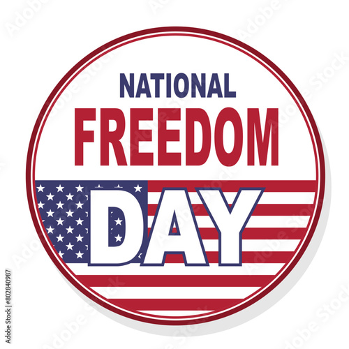America's National Freedom Day with American flag Free Download America's National Freedom Day with American flag - GFXLoad
