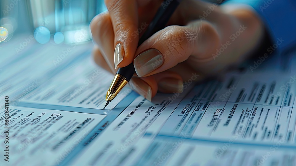 Greeting Card and Banner Design for Social Media or Educational Purpose of National Tax Day Background