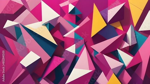 Magenta Color Design Background