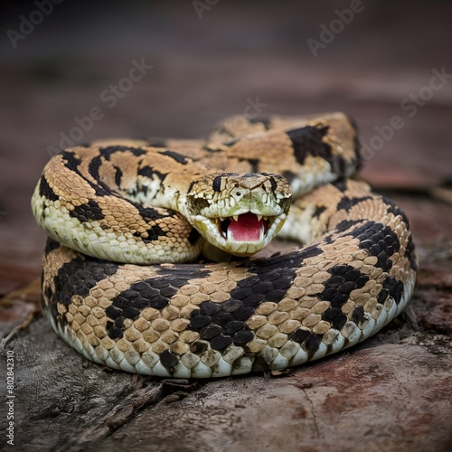 close up of a snake © sasa