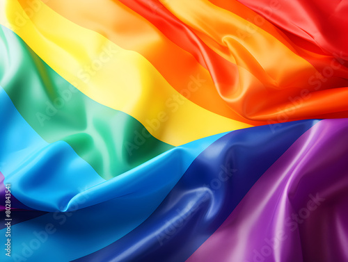 Colorful abstract lgbtq flag background 