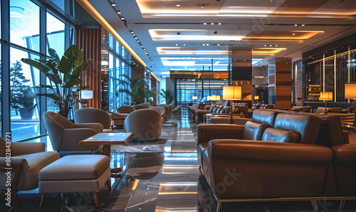 luxury airport lounge high resolution high quality photo