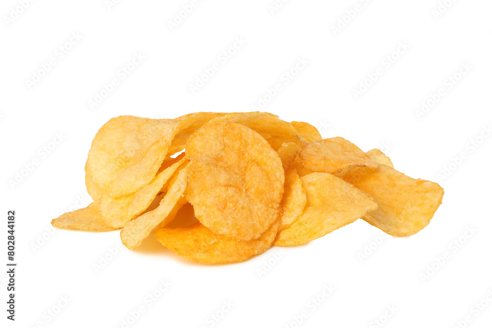 PNG,Potato chips, isolated on white background PNG,Potato chips, isolated on white background
