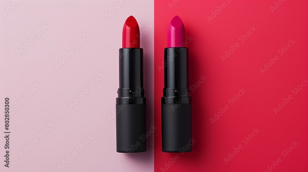 Classic lipstick in the background Classic lipstick in the background